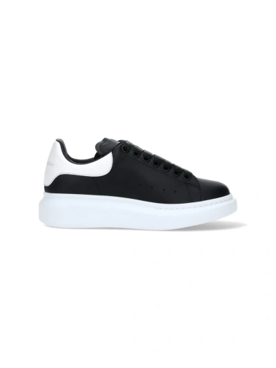 Alexander Mcqueen Oversized Sole Sneakers In Black  