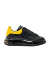 Alexander Mcqueen Oversized-sole Sneakers In Black
