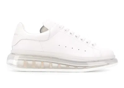 Pre-owned Alexander Mcqueen Oversized Sole (women's) Sneakers In White/clear