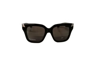 Alexander Mcqueen Oversized Square Frame Sunglasses In Black
