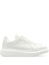 Alexander Mcqueen White Logo Sneakers In Neutrals