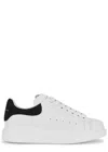 Alexander Mcqueen Alexander Mc Queen White And Black Oversized Sneakers In White And Black