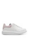 Alexander Mcqueen Oversized With Black Heel Sneakers White