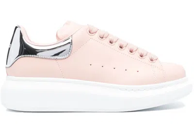 Pre-owned Alexander Mcqueen Oversized (women's) Sneakers In Light Pink/silver/tone