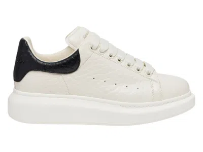 Pre-owned Alexander Mcqueen Oversized (women's) Sneakers In Off White/black In Multi