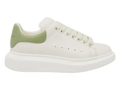 Pre-owned Alexander Mcqueen Oversized (women's) Sneakers In Off White/green In Multi