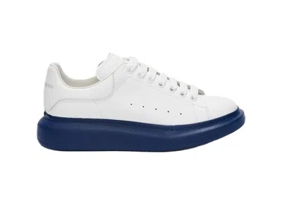 Pre-owned Alexander Mcqueen Oversized (women's) Sneakers In White Pastel Blue Sole