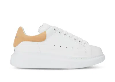 Pre-owned Alexander Mcqueen Oversized (women's) Sneakers In White/beige