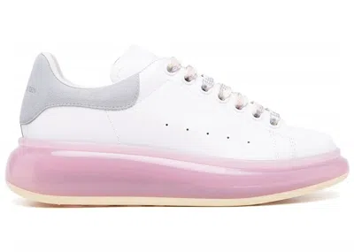 Pre-owned Alexander Mcqueen Oversized (women's) Sneakers In White/dark Grey/pink