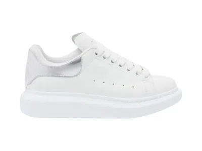Pre-owned Alexander Mcqueen Oversized (women's) Sneakers In White/silver In Multi