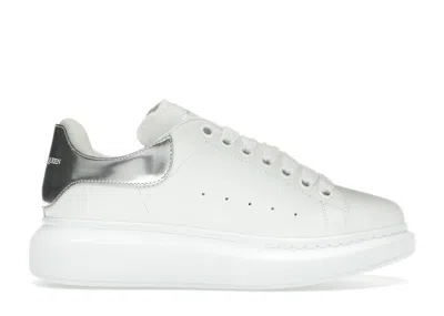 Pre-owned Alexander Mcqueen Oversized (women's) Sneakers In White/silver In Multi
