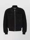 Alexander Mcqueen Alexander Mc Queen Lightweight Zipped Jacket Black
