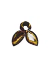 Alexander Mcqueen Painting-print Scarf In Brown