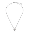 Alexander Mcqueen Skull Necklace In Neutral