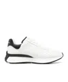 Alexander Mcqueen White Logo Sneakers In White