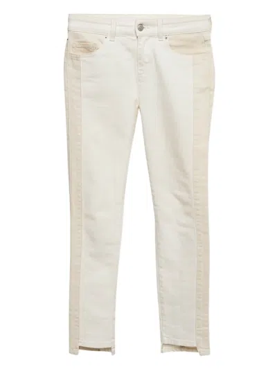 Pre-owned Alexander Mcqueen Panelled Jeans