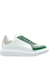 Alexander Mcqueen Oversized Paneled Low-top Sneakers In White