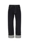 Alexander Mcqueen Turn-up Jeans