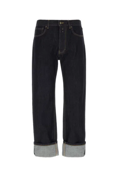 ALEXANDER MCQUEEN ALEXANDER MCQUEEN DARK BLUE DENIM JEANS
