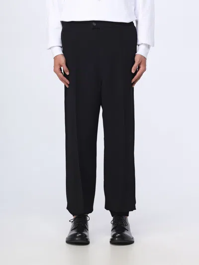 Alexander Mcqueen Wide Leg Tuxedo Trousers In 1000