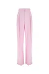 Alexander Mcqueen Double Pleat Wide Leg Trousers In 5093