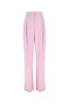 Alexander Mcqueen Double Pleat Wide Leg Trousers