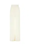Alexander Mcqueen Ivory Wool Pants In Neutral