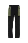 Alexander Mcqueen Contrast-pocket Cotton Track Pants In Black