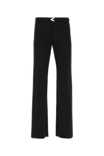 Alexander Mcqueen Black Cotton Blend Pant