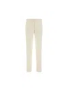 Alexander Mcqueen Pants In Bianco