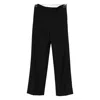 Alexander Mcqueen Buckle-fastening Trousers In Black