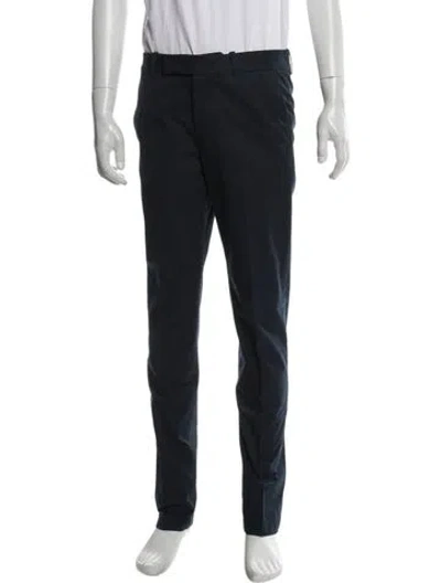 Pre-owned Alexander Mcqueen Pants In Blue