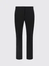 Alexander Mcqueen Pants Mcqueen Woman Color Black In Animal Print