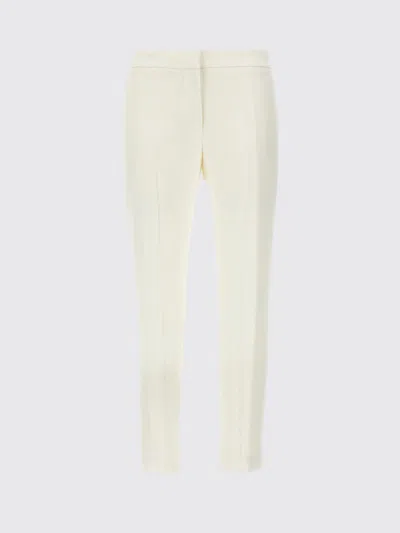 Alexander Mcqueen Pants Mcqueen Woman Color White In Neutral
