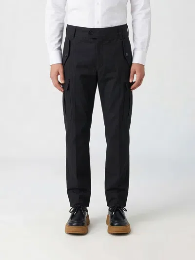 Alexander Mcqueen Pants Men Mcqueen In Black