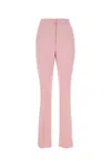 Alexander Mcqueen Alexander Mc Queen Pink Regular Trousers With Pleats In Pink