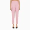 Alexander Mcqueen Alexander Mc Queen Pink Regular Trousers With Pleats In Pink