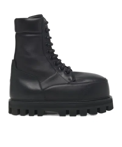 ALEXANDER MCQUEEN ALEXANDER MCQUEEN PARACHUTE LACE-UP ANKLE BOOTS