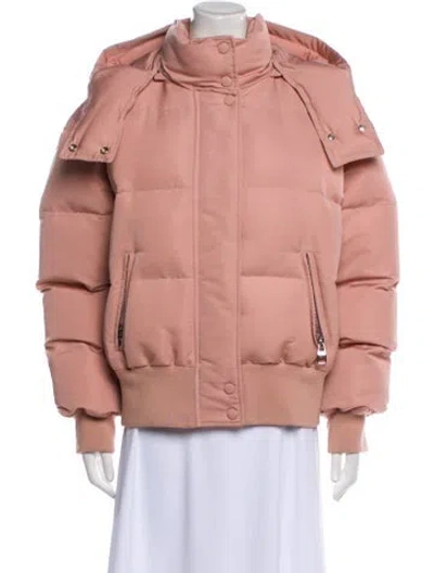 Pre-owned Alexander Mcqueen Parka In Pink