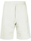 Alexander Mcqueen Pastel Green Cotton Bermuda Shorts