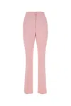 Alexander Mcqueen Women's Crepe Cigarette Pant In Pink