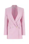 Alexander Mcqueen Veste De Tailleur En Laine