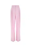 Alexander Mcqueen Double Pleat Wide Leg Trousers