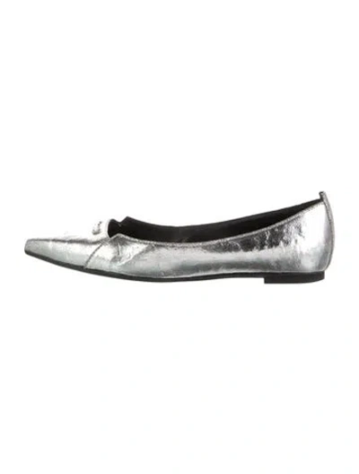 Pre-owned Alexander Mcqueen Patent Leather Ballet Flats