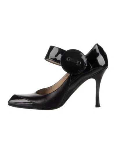 Pre-owned Alexander Mcqueen Patent Leather Pumps In Multicolor