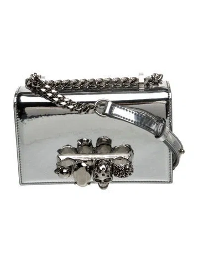 Pre-owned Alexander Mcqueen Patent Leather Shoulder Bag