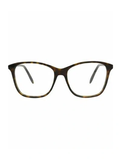 Pre-owned Alexander Mcqueen Patterned Eyeglasses W/ Tags In Brown