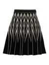 Alexander Mcqueen Alexander Mc Queen Pleated Skirt In Multicolour