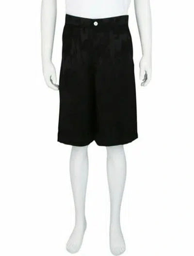 Pre-owned Alexander Mcqueen Patterned Shorts W/ Tags In Black