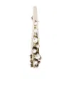 Alexander Mcqueen Pave Faceted Ohrringe -  - Silber In White